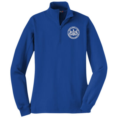 Sport Tek Ladies 1/4 Zip Sweatshirt Thumbnail