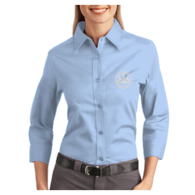Port Authority Ladies 3/4 Sleeve Easy Care Shirt Thumbnail